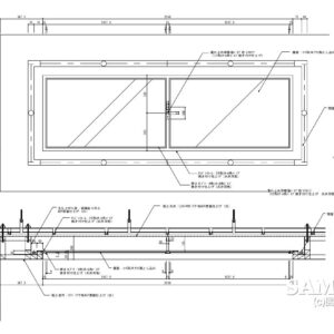 堀上げられた天井面を光らせた造作の作図事例